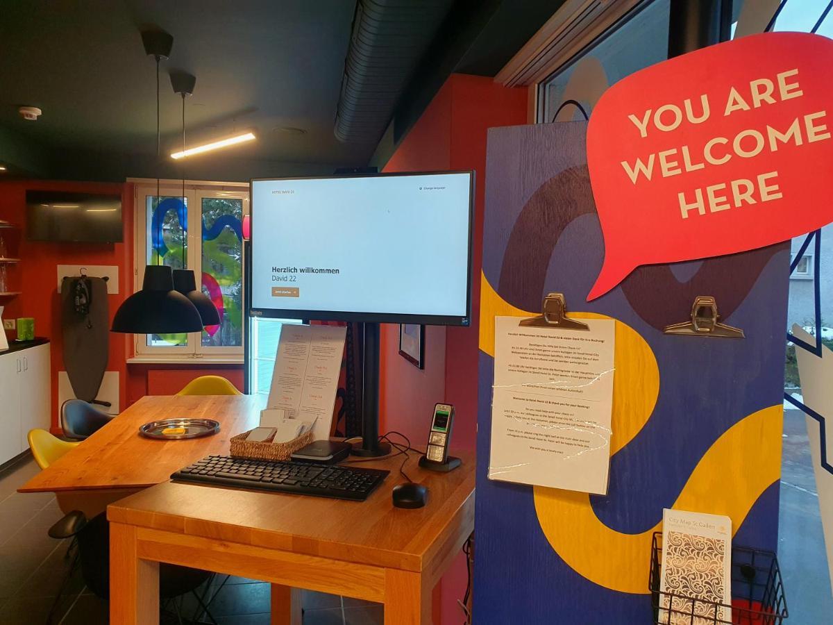 Self Check-In Hotel David 22 St. Gallen Bagian luar foto